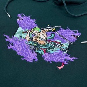 Zoro embroidered hoodie from KUTTN